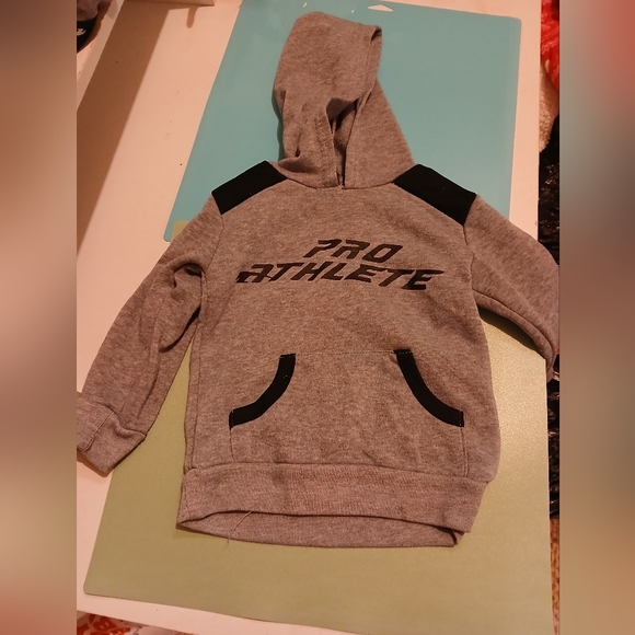 Gray Matching Sweatshirt & Joggers Set with Elasticated Waistband - Picture 2 of 8